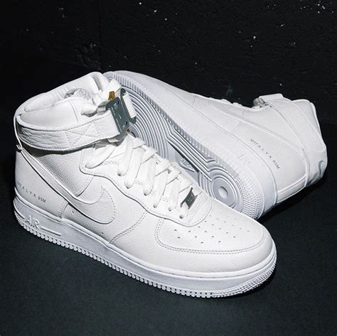 6 7 ALYX 9SM x Nike Air Force Leather QuotWhite Versatile.